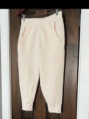 VINCE Terry Cotton Cropped Jogger